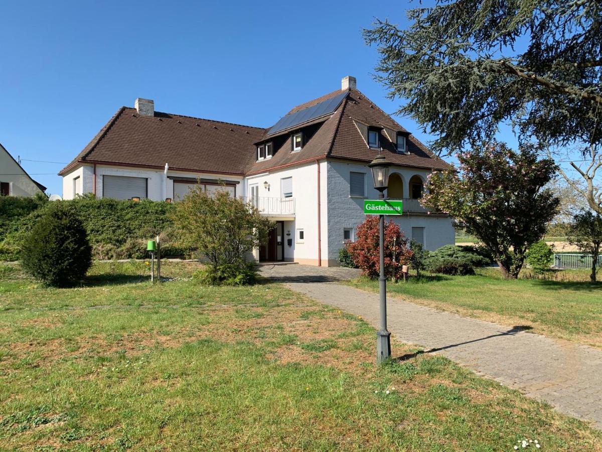 Gaestehaus An Der Rheinbruecke Altlussheim Zewnętrze zdjęcie