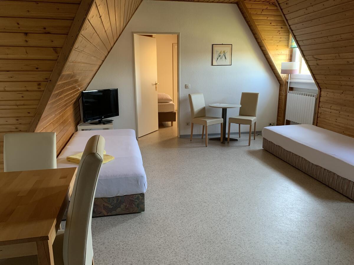 Gaestehaus An Der Rheinbruecke Altlussheim Zewnętrze zdjęcie